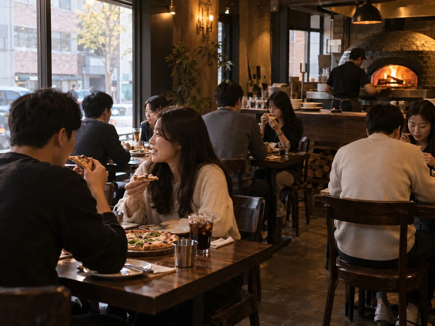 ○○점 점심 홀 (4:3)